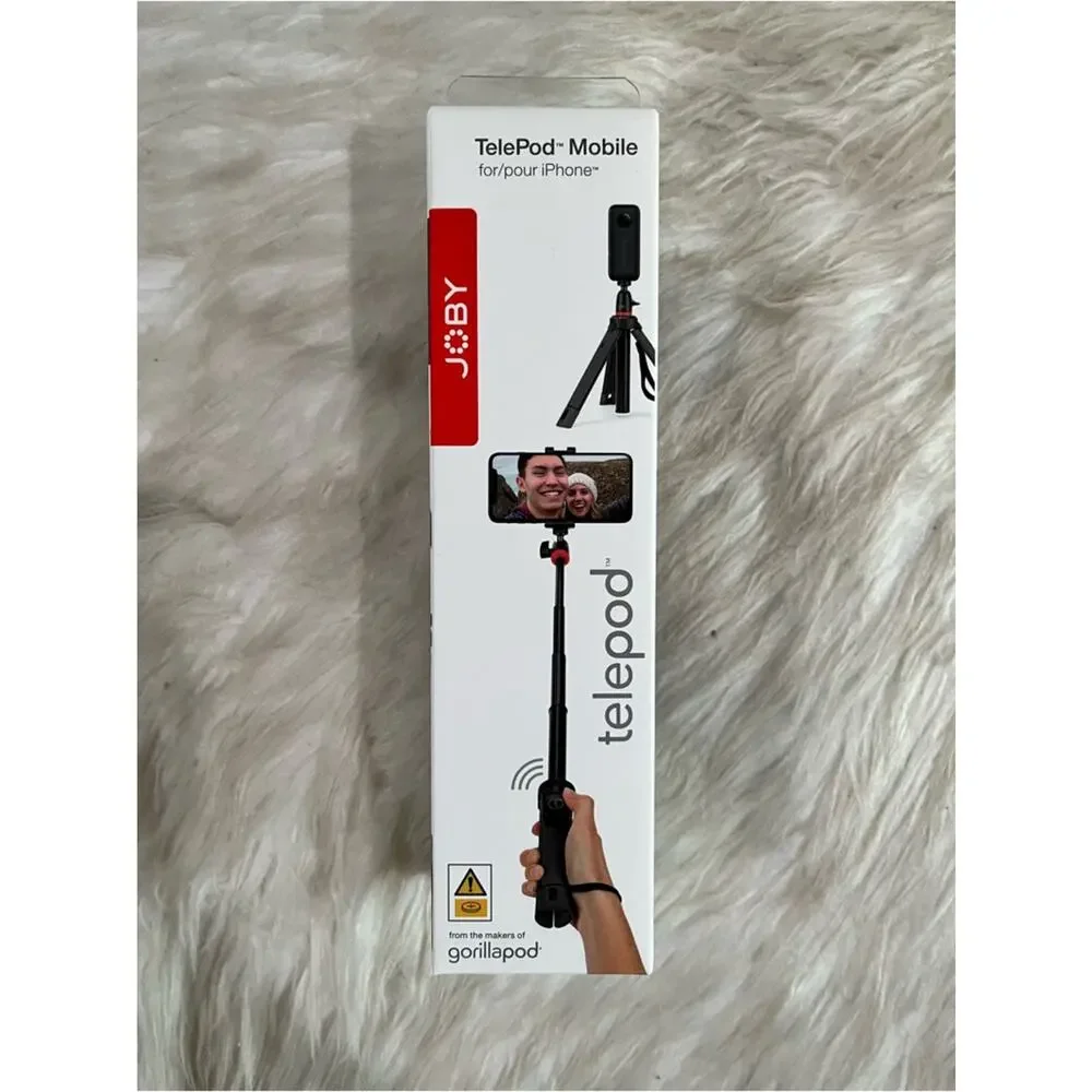 NEW Joby TelePod Mobile 4 in 1 Vlogging Selfie Tripod IPhone Wireless Bluetooth
